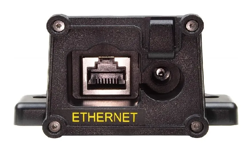 Datalogic CM9680 modülünün RJ45 Ethernet konnektör yüzü